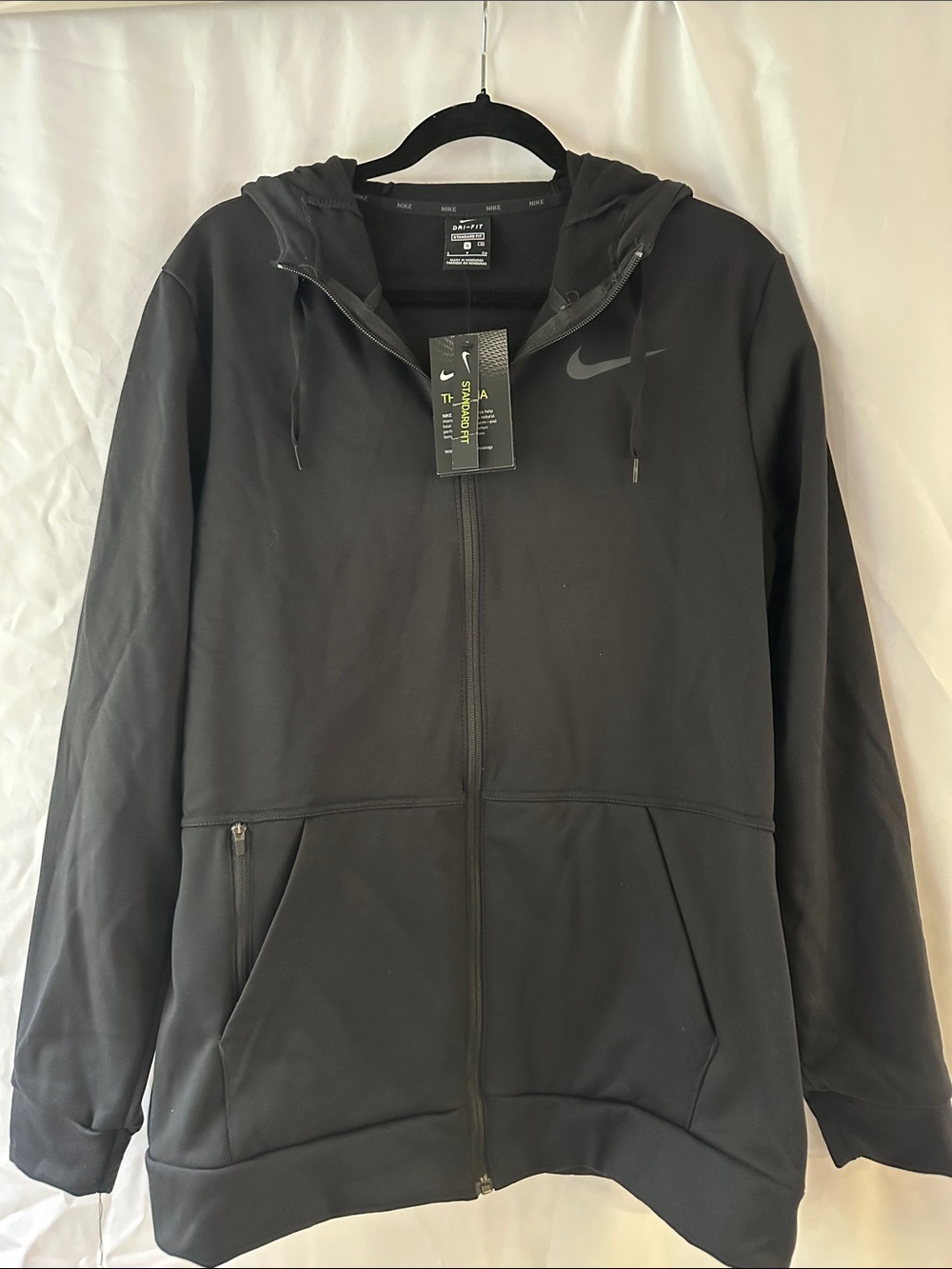Nike Black Full-Zip Performance Hoodie Jacket